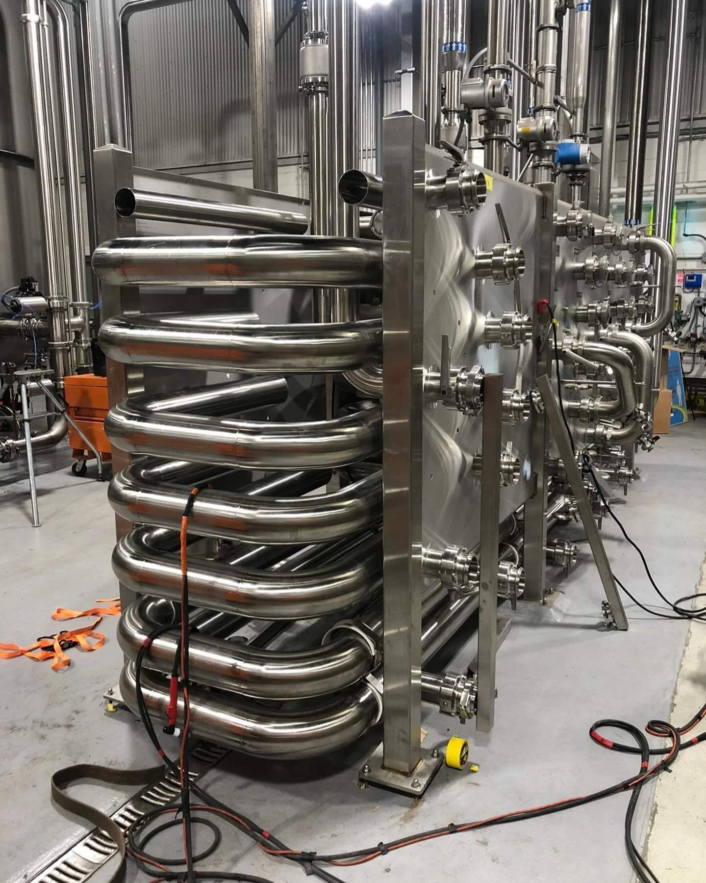 Some work I helped on a while back. Tying in a flow panel to an existing water system. Contact us for any piping/welding needs