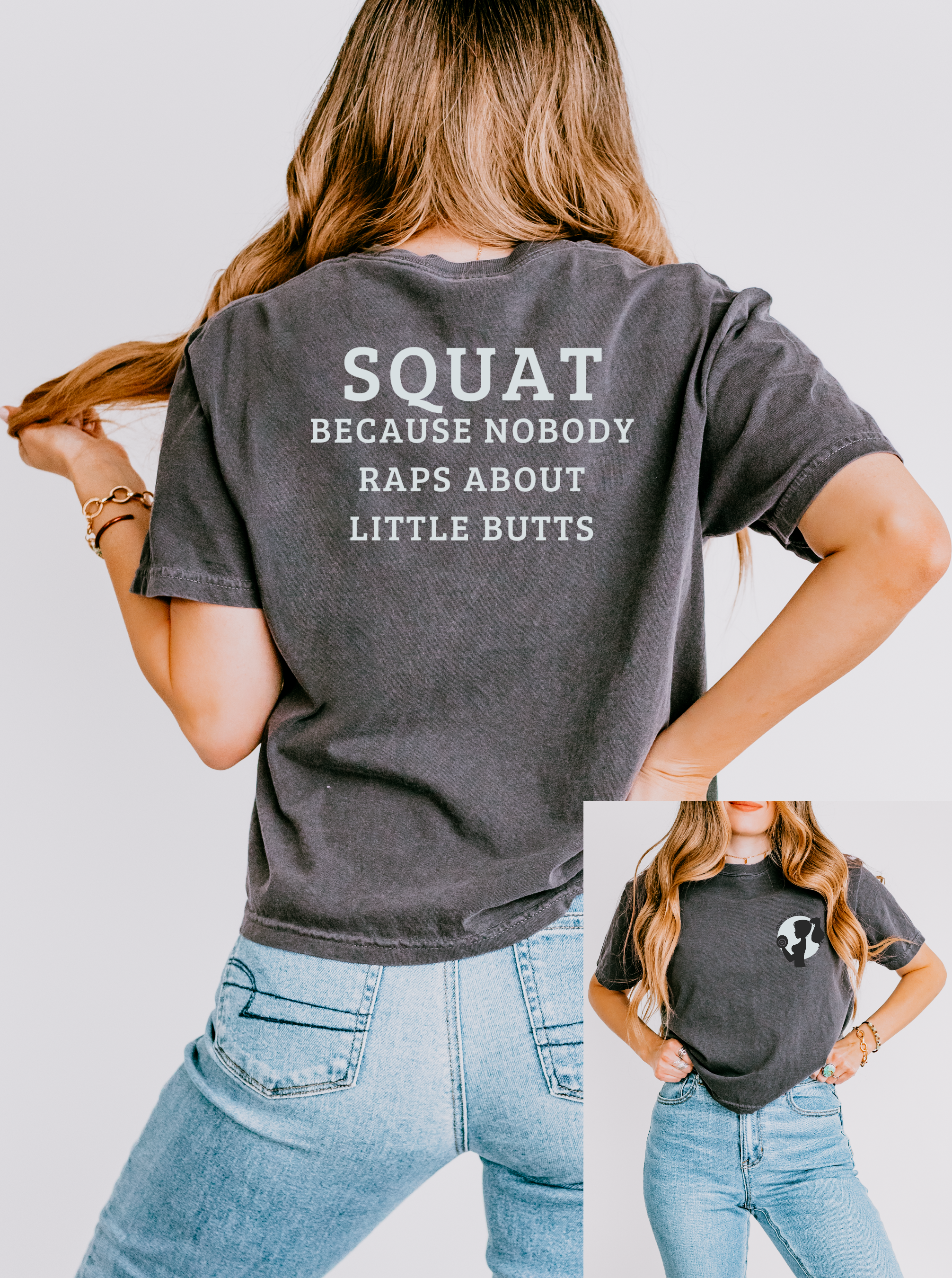 Squat Tee – “Big Butts” Cropped Edition (Pre-Order)