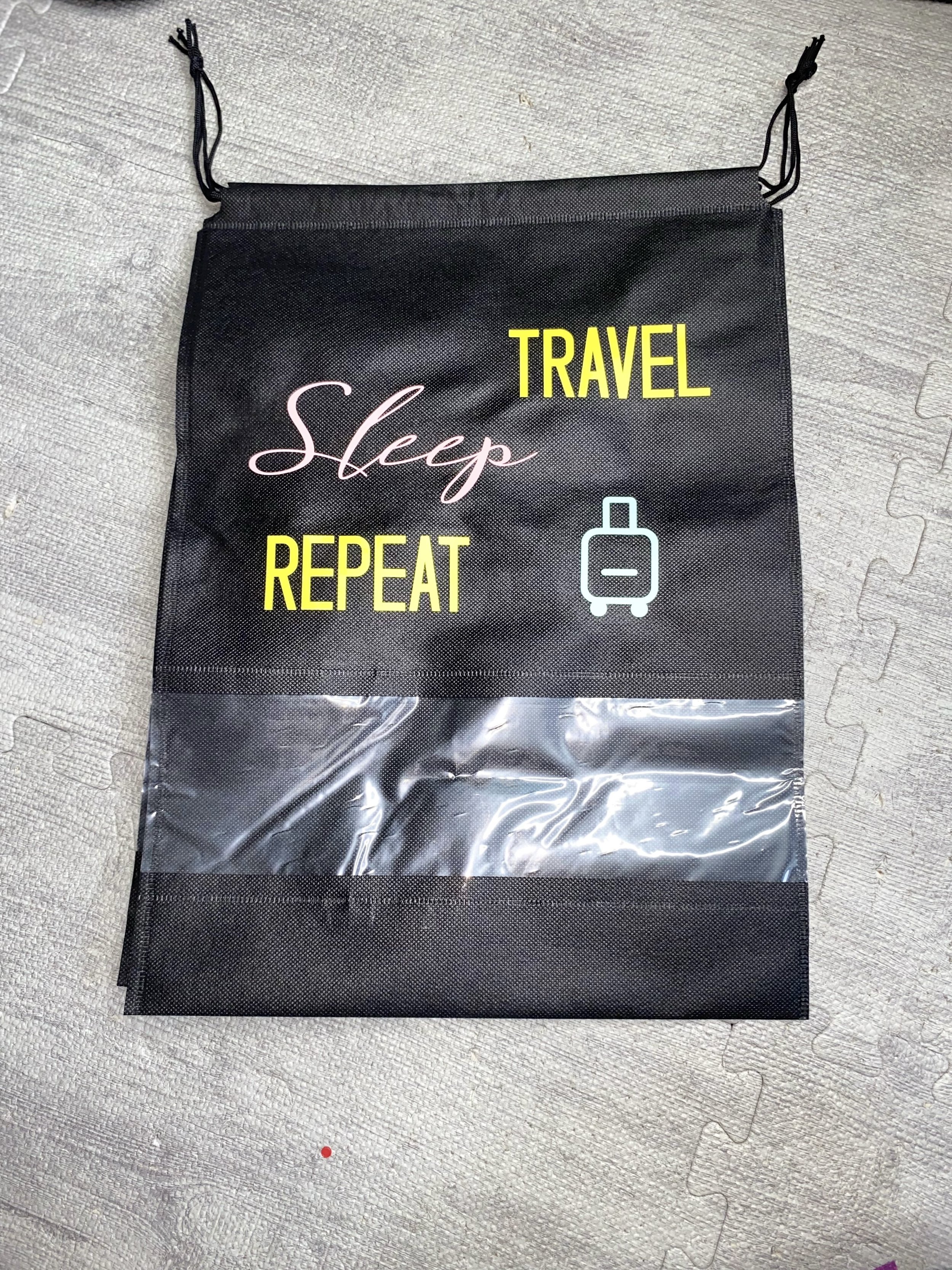 Drawstring travel Storage Bag