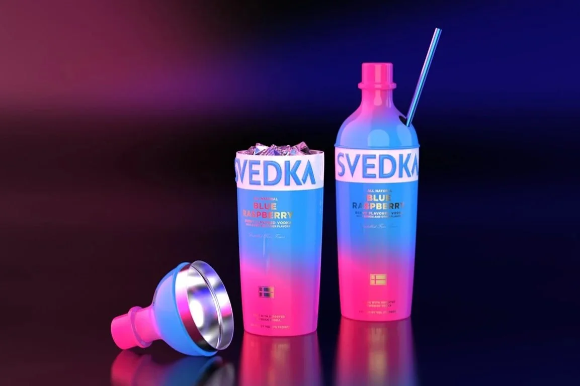 Svedka Bottle Drinking Vessel 