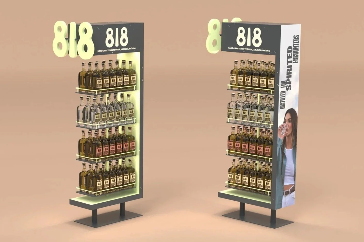 818 Tequila In-Store Display