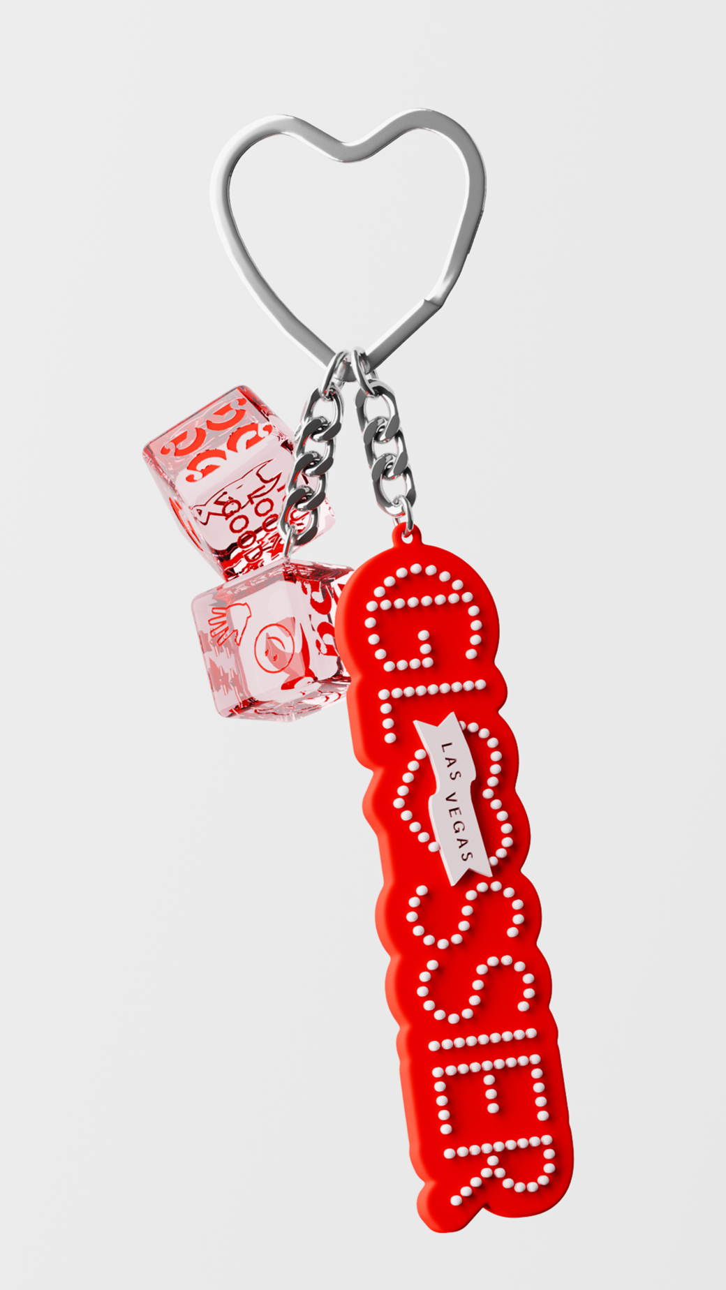 Glossier Keychain