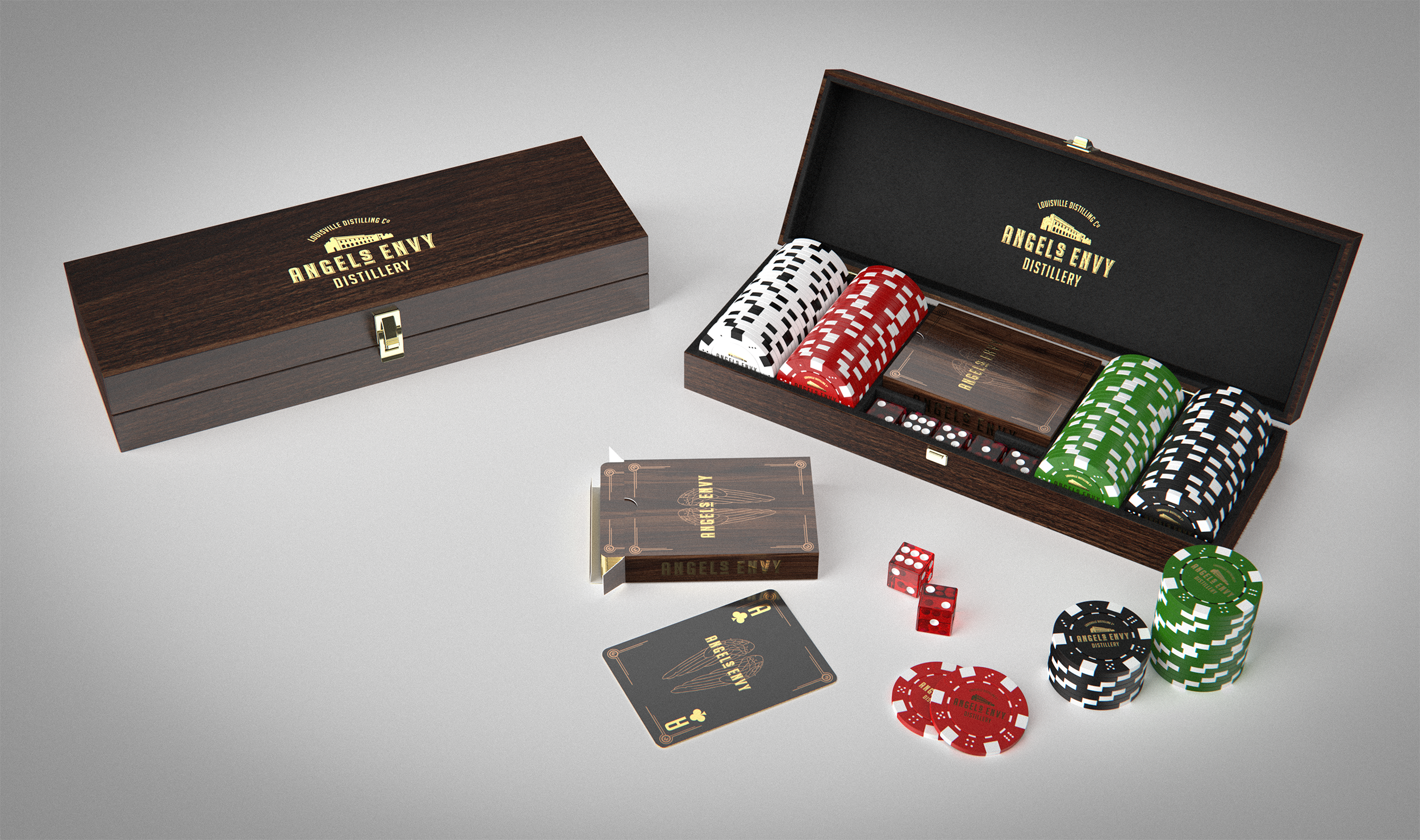 Angel's Envy Poker Set