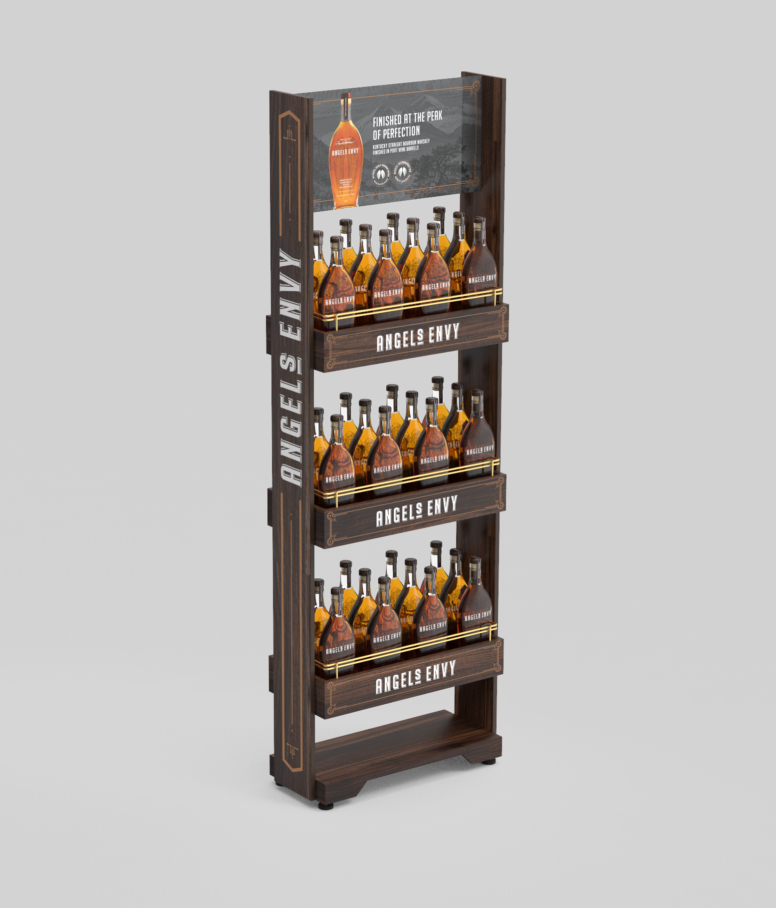 Angel's Envy Bottle Rack