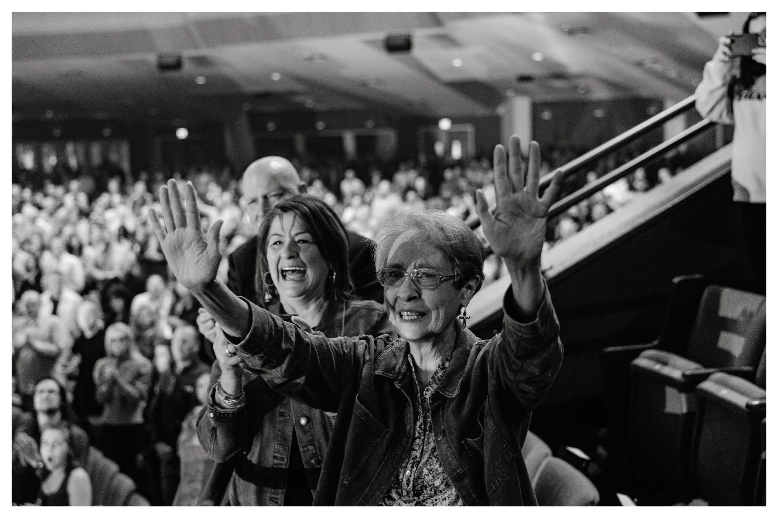Some more recent favorites of capturing Behind the Baptisms. From the sounds of the kids in the second slide screaming &ldquo;go daddy go!&rdquo; or the tears of the mom in the 3rd slide of years of prayers coming to fruition for her adult son to com