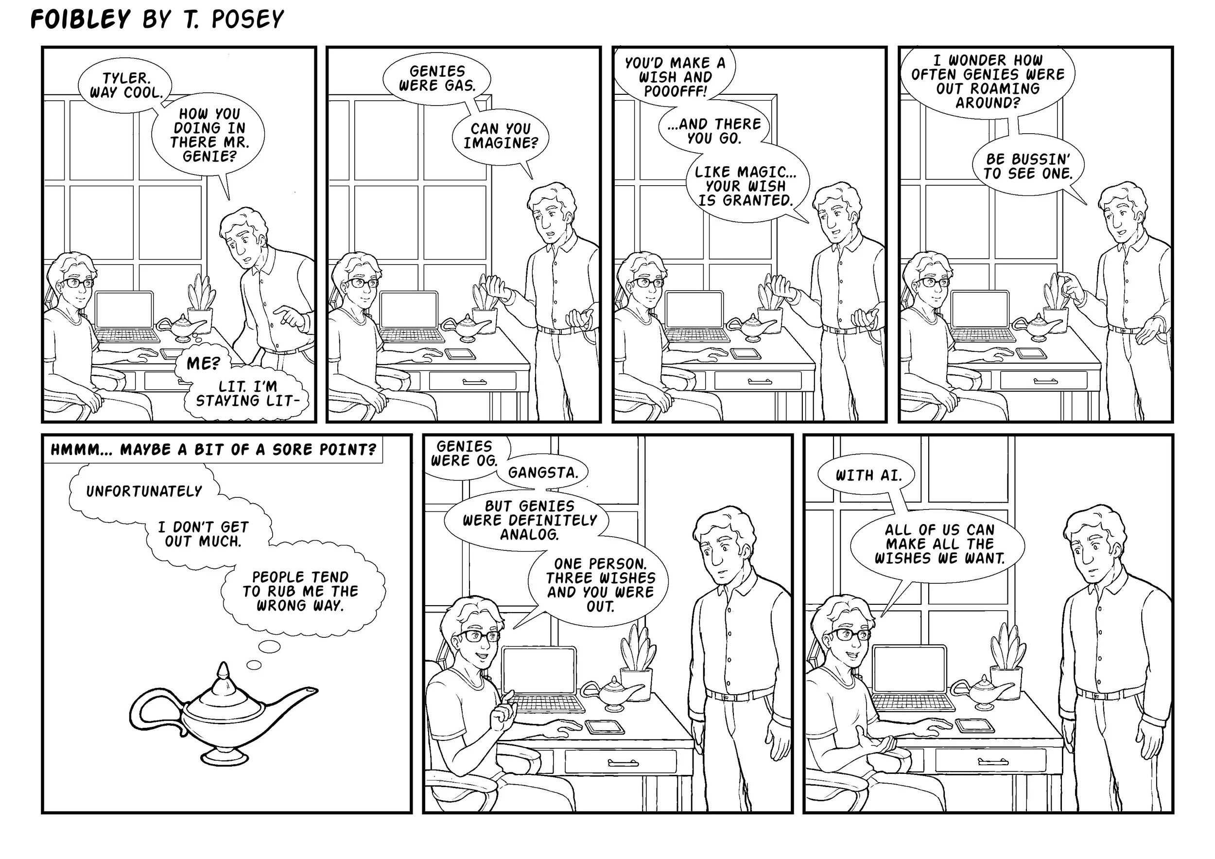 Before AI, we had stories about a different kind of wish engine.