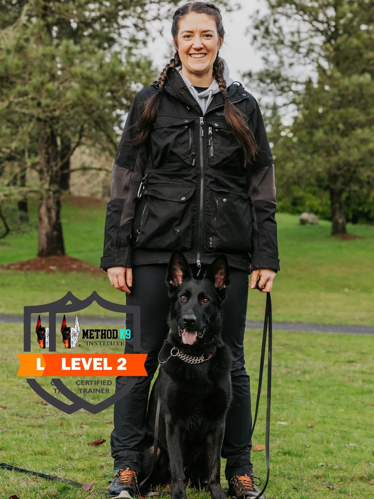 It&rsquo;s official! I am a @methodk9 Level 2 Certified Dog Trainer 🥳

Whew what a journey it has been! Hours of watching and studying videos, practicing the skills, recording session after session (after session) until video submission and then re-