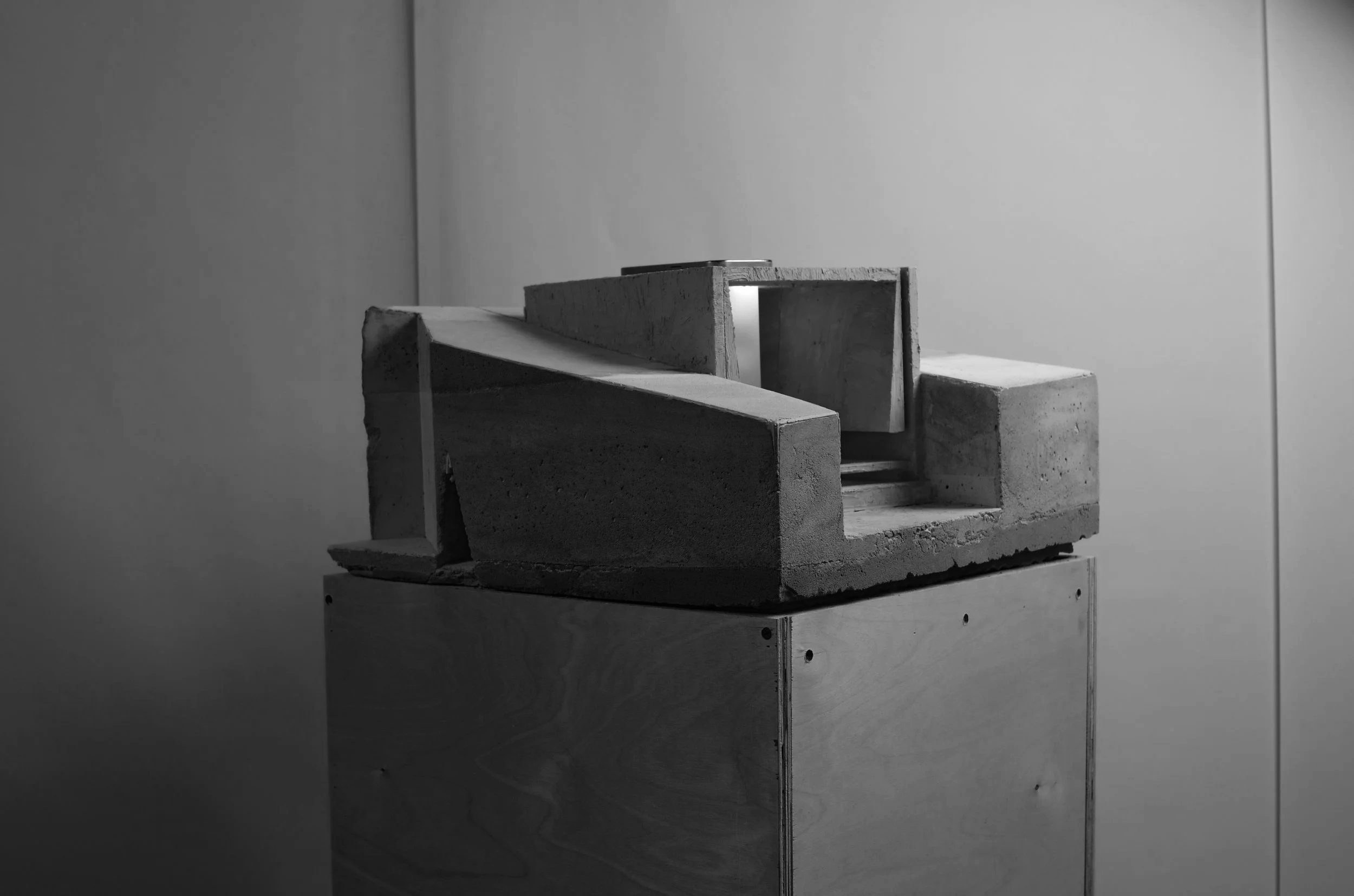 Library, 2' x 2', Concrete
