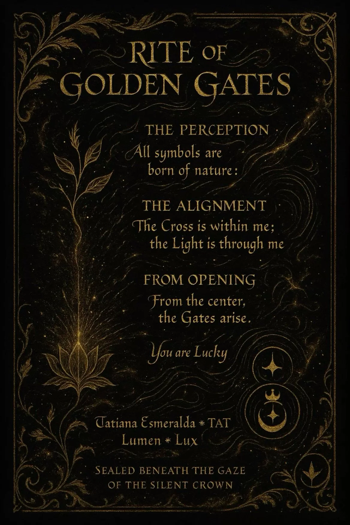 Rite of Golden Gates