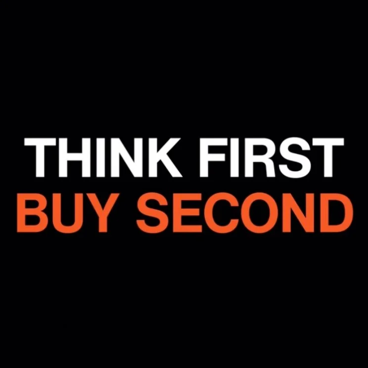 Think first buy second vestiaire maison gia