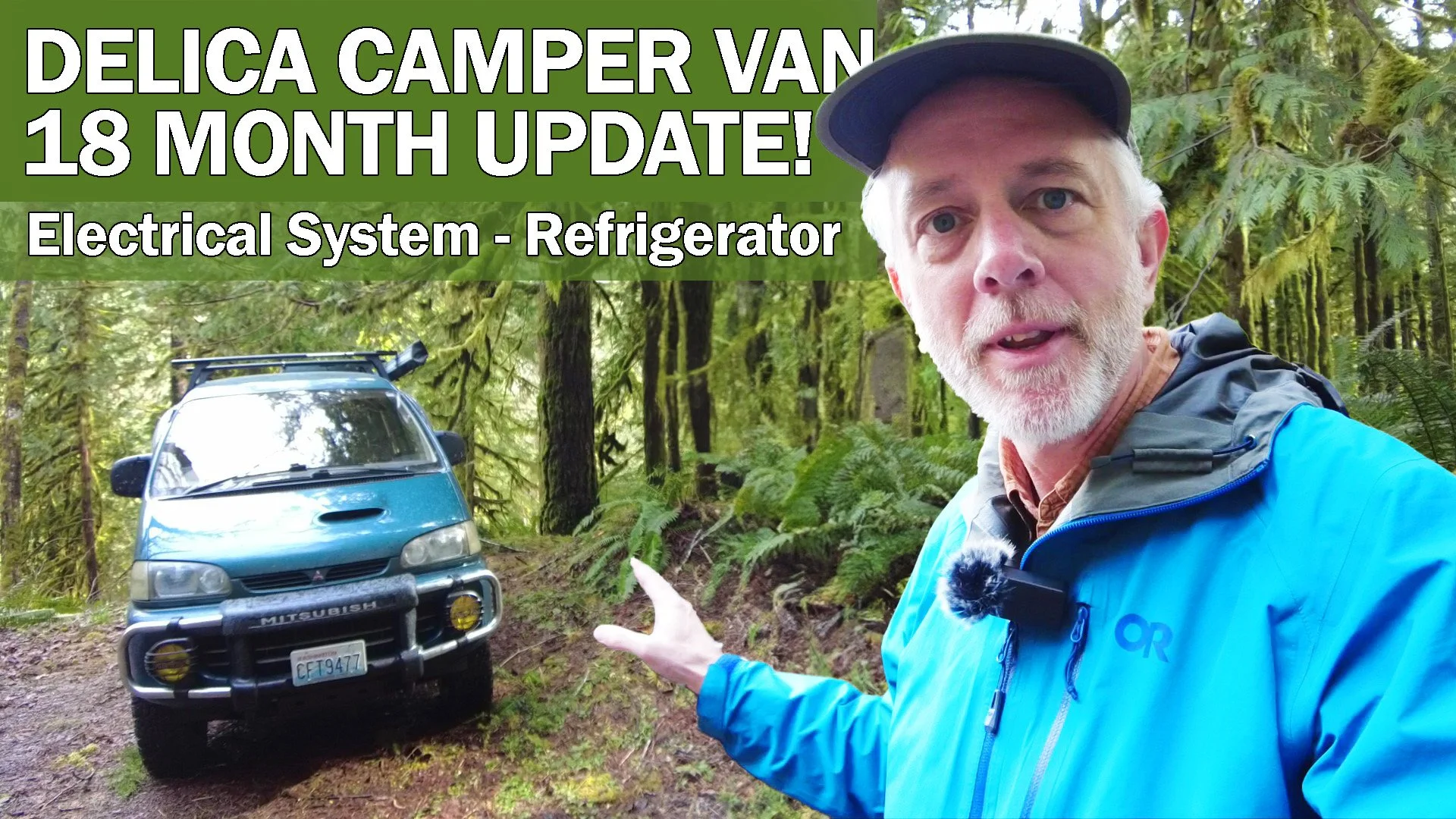 Upgrades made to the van over the last 18 months, including the addition of an electrical power battery bank, 100 watt solar panel, inverter and refrigerator.
