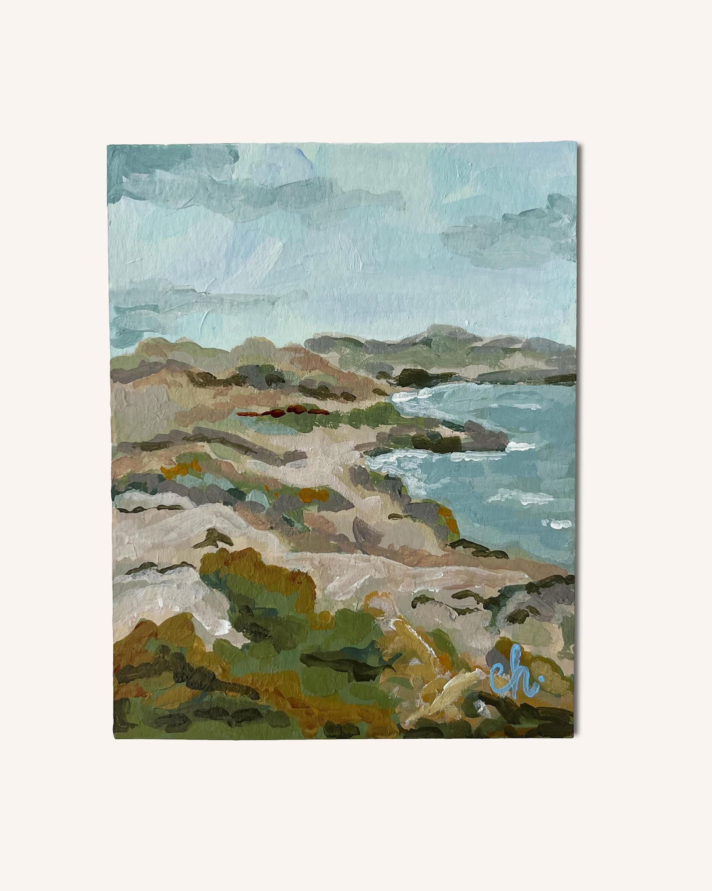 Little Cliffside • 4" x 5"