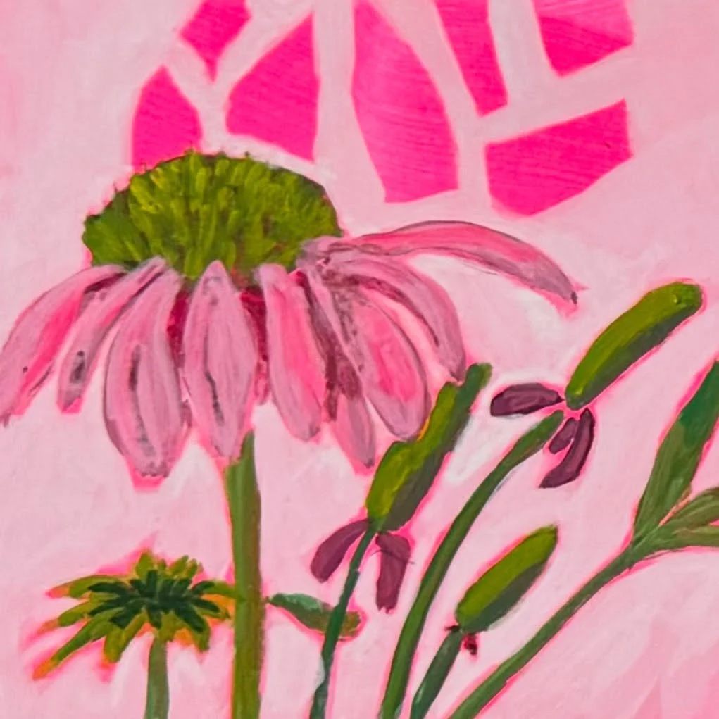 Very good day in the studio. A delightful studio visit from some new collector/friends. I love to connect with good people over art and process. Then worked on some studies of studio flowers collected from the back yard. 
.
.
.
.
.
.
.
.
.
.
.

#the1