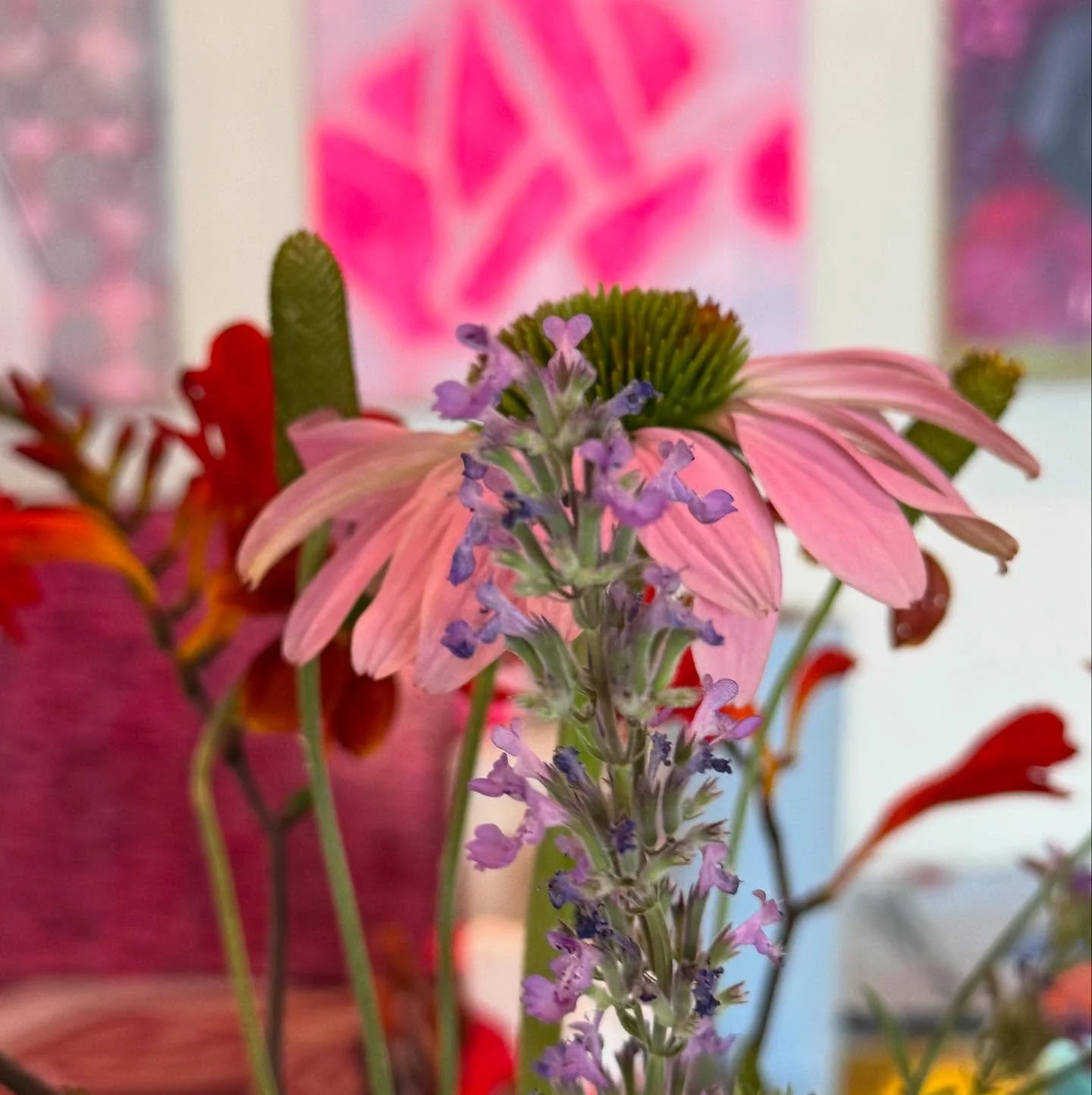 Studio shots. Starting to make some new work.  I&rsquo;m in the early stages and I am pushing through some discomfort and limiting thoughts. Then I remember how lucky I am to be here, to be engaged in this process of art making. 

We&rsquo;ve got eno
