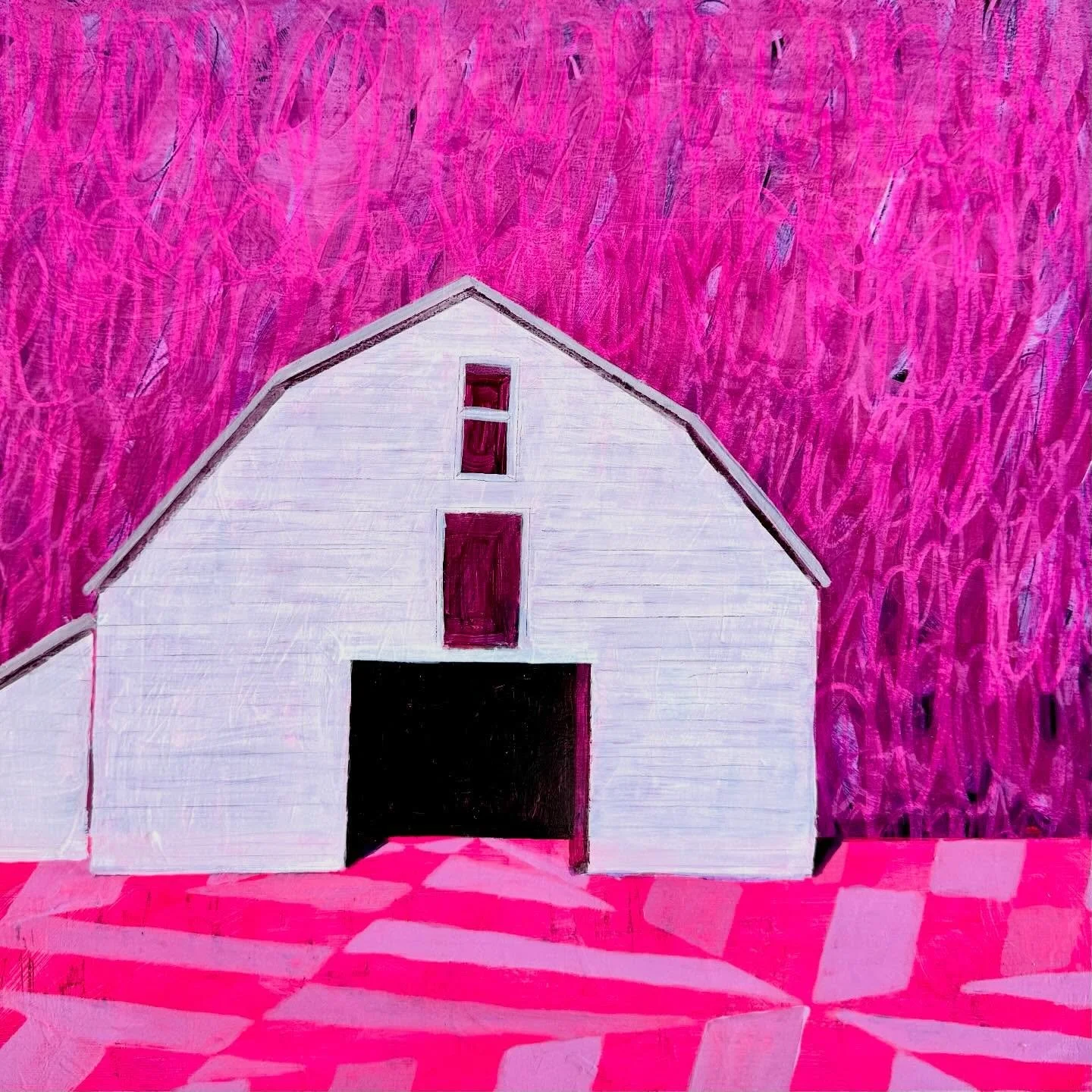 The show comes down on Sunday. Message me if you didn&rsquo;t get to see it and want to. I have a few more chances to meet you at the gallery. Some of these beauties are still available. 😉
These three are all 12 x 12 inches acrylic on wood panel. DM