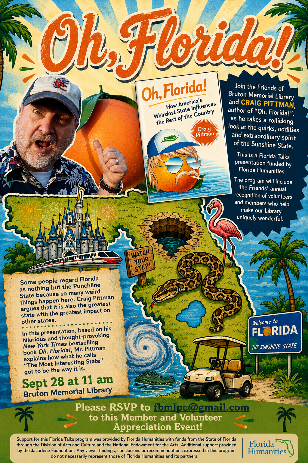 Oh, Florida! Volunteer &amp; Member Appreciation Event