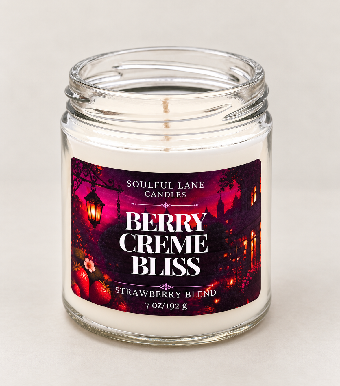 Berry Creme Bliss 7 oz Candle