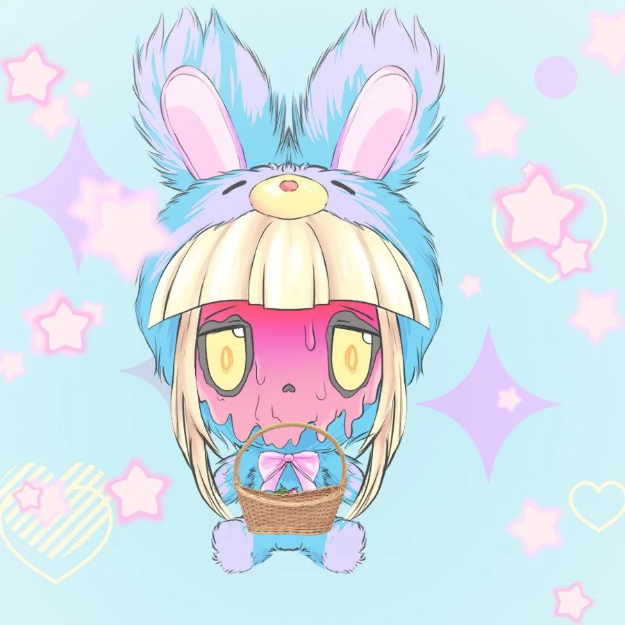 happy easter to those who celebrate :3 
drew a lil funfetti for funsies so ye

anyway time to go back to work

#oc #cartoon #digitalart #moe #2000sanime