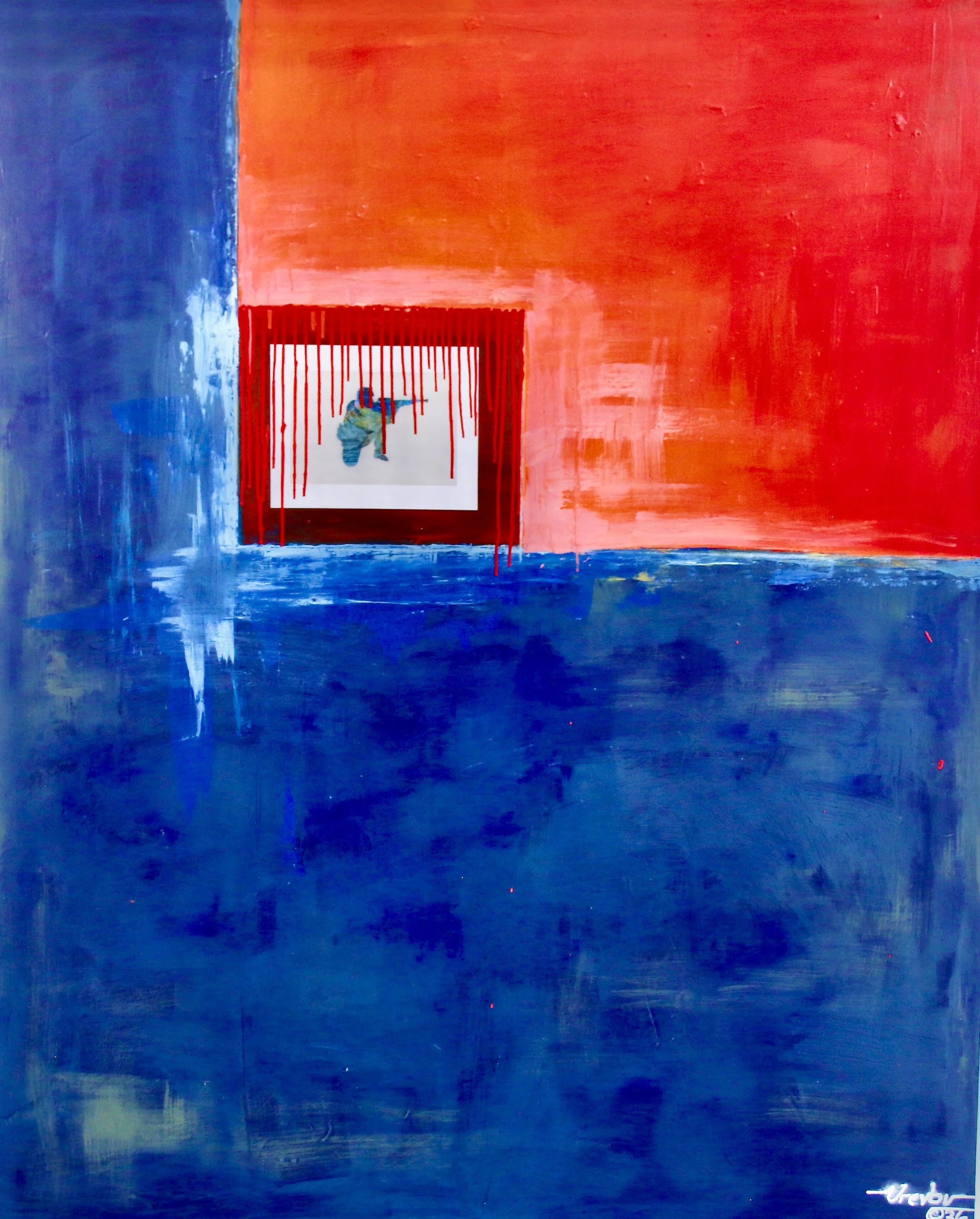    
 Ephraim Urevbu    
   
  The Lone Gone Man  , 2026   
Acrylic/Mixed Media on canvas   
60 x 60 in (152.4 x 152.4 cm)   
 