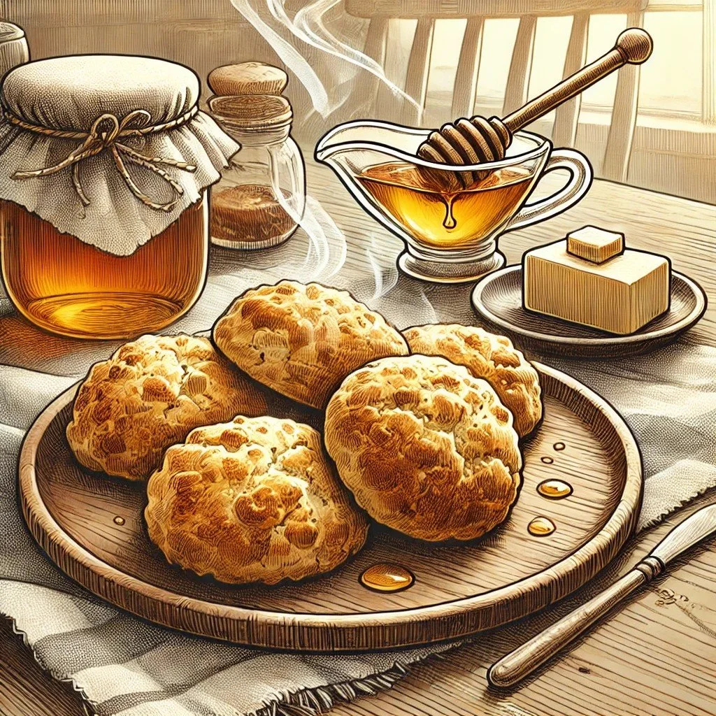 Sourdough Drop Biscuits: The Flaky Frontier of Flavor!