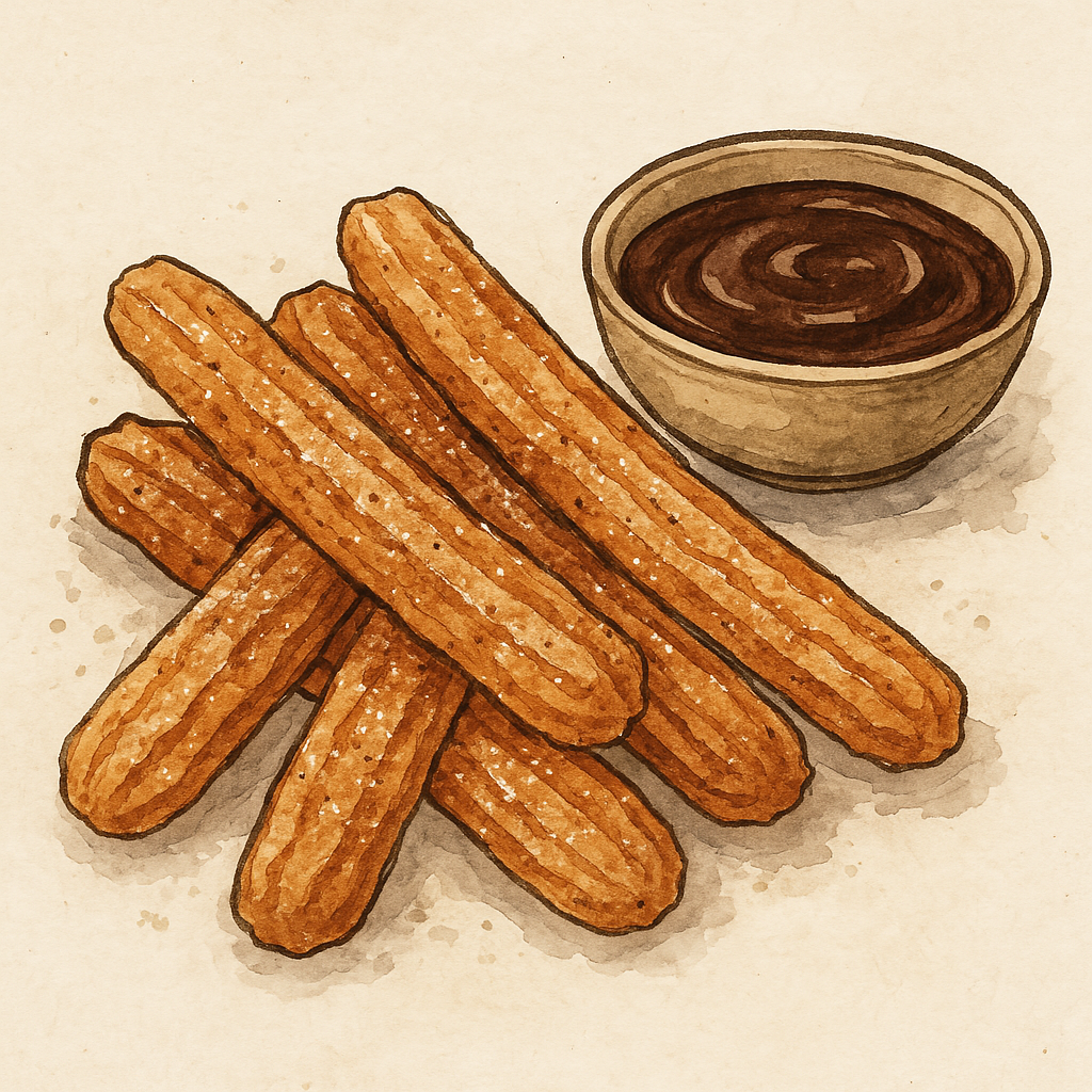 Sourdough Churros (Crispy on the Outside, Soft on the Inside) 🍩