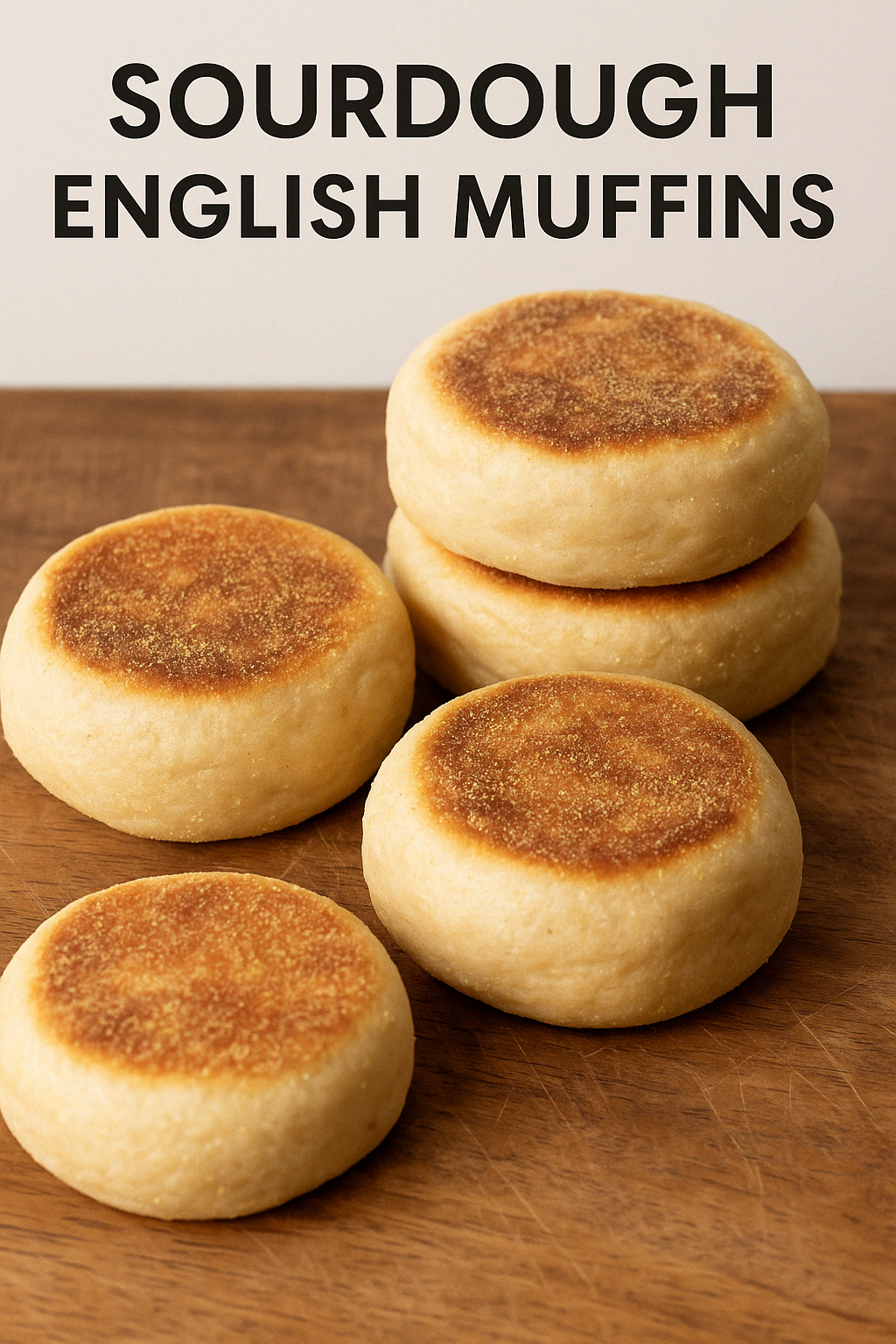 Sourdough English Muffins (Nooks &amp; Crannies Galore) 🥯