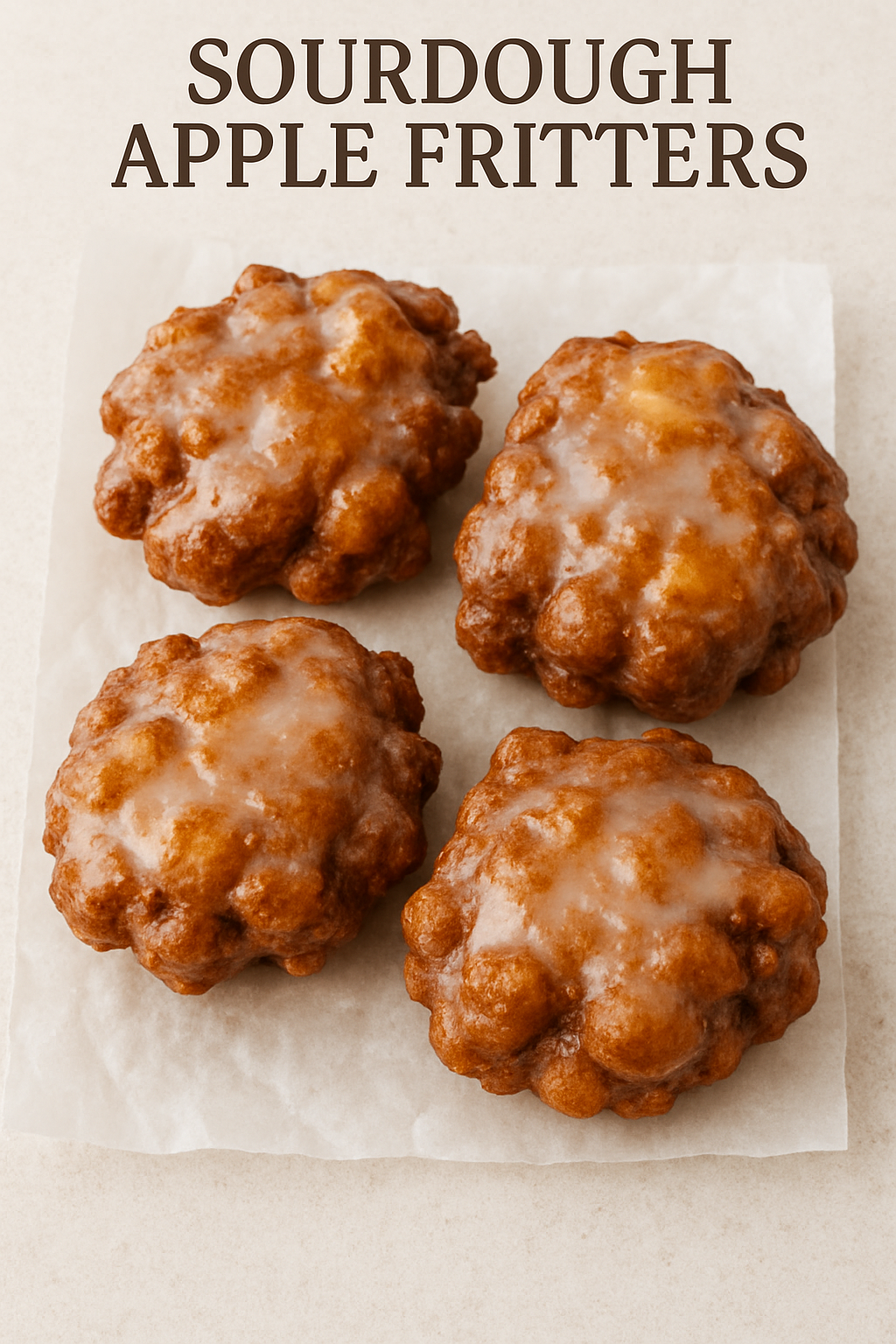 Sourdough Apple Fritters (Crispy, Cozy, and Cinnamon-Kissed) 🍎🍩