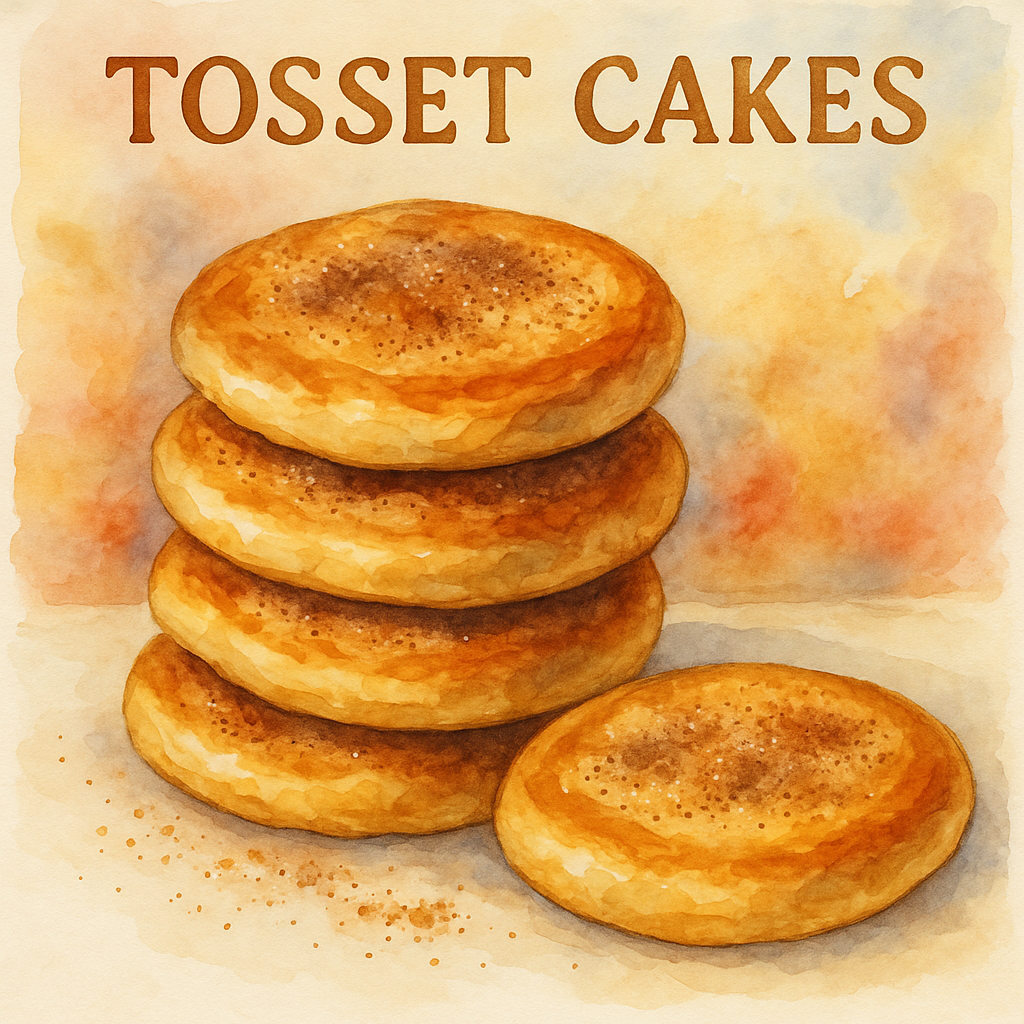 Sourdough Tosset Cakes (Sweet, Buttery, &amp; Delightfully Old-Fashioned) 