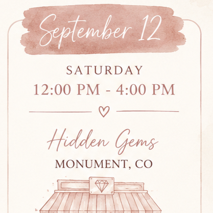 Hidden Gems Pop Up Event