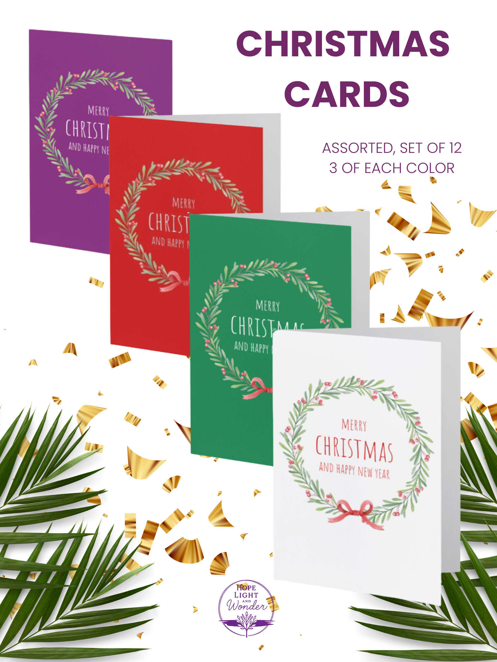 Christmas Cards Set of 12