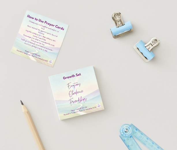 Growth Prayer Card Sets