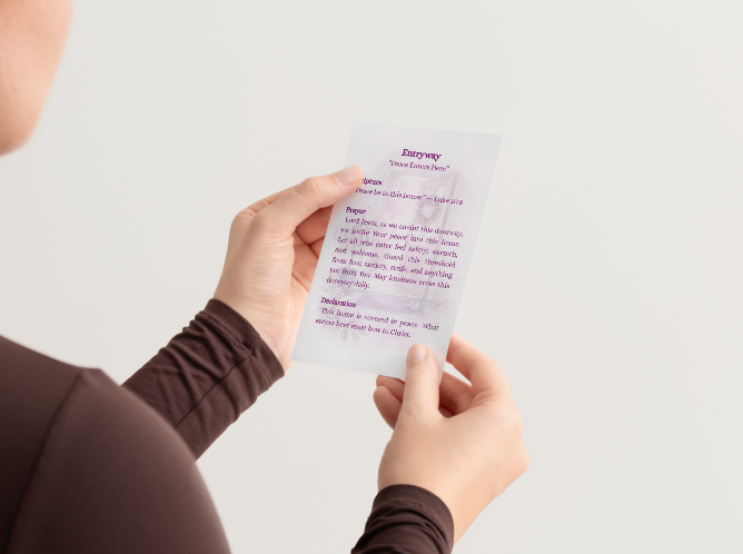 House of Light Blessing Set