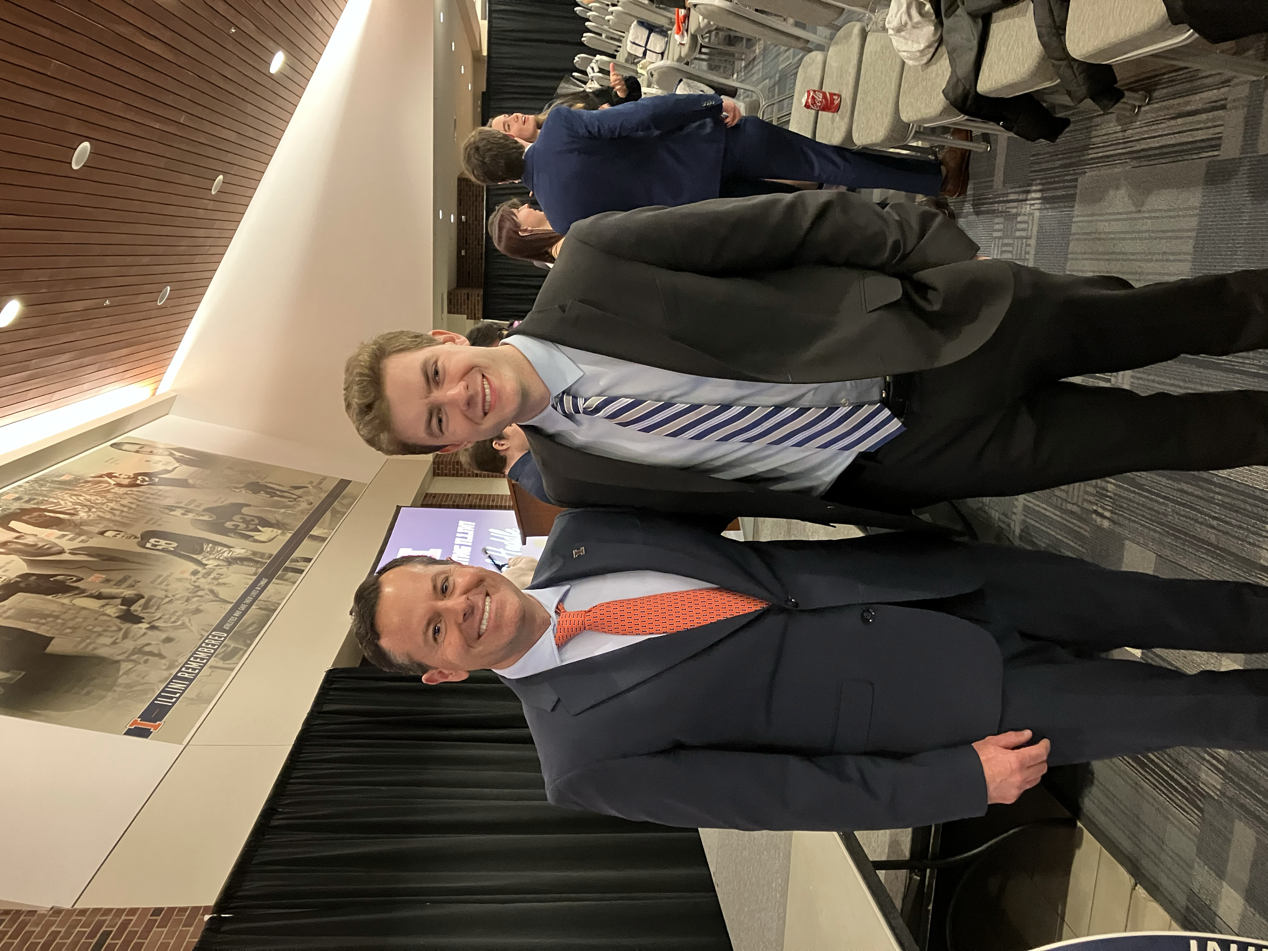 With Prof. Barry Houser