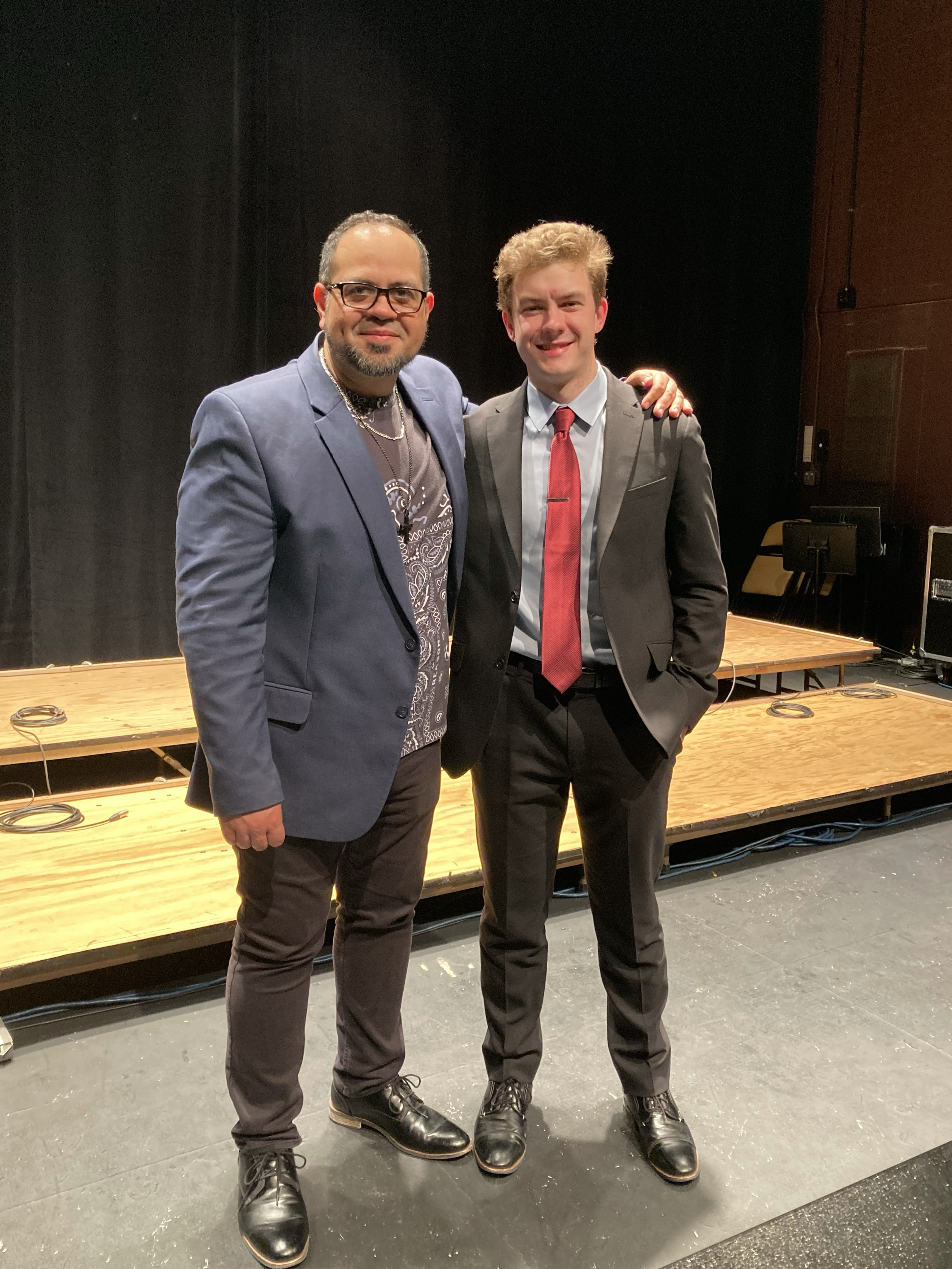 With Prof. Tito Carrillo