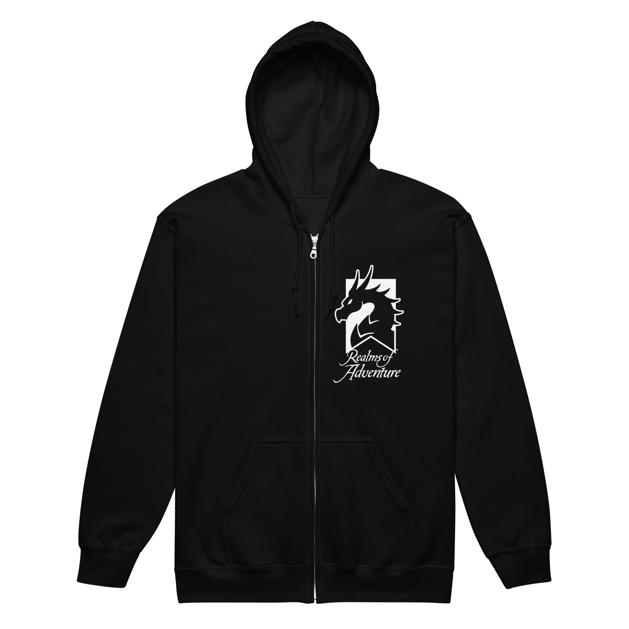 Zip-up Logo Hoodie