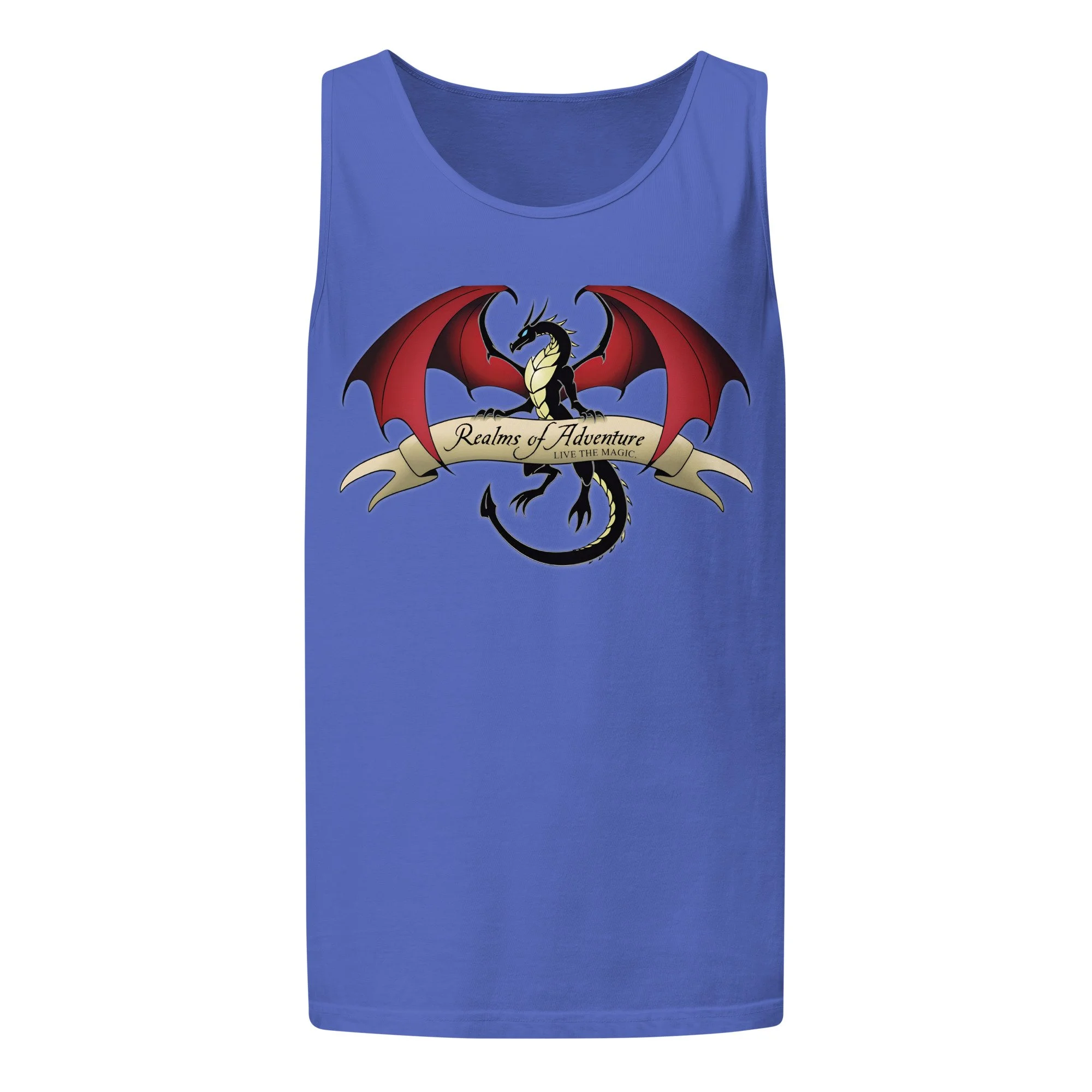 Classic dragon emblem - Garment-dyed tank top