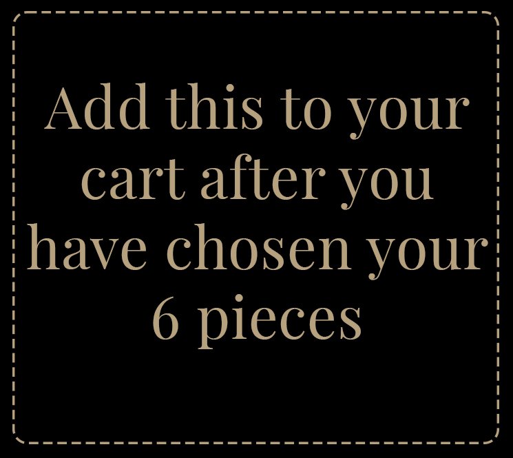 Fudge Tasting Box – Mix & Match (6 Pieces)