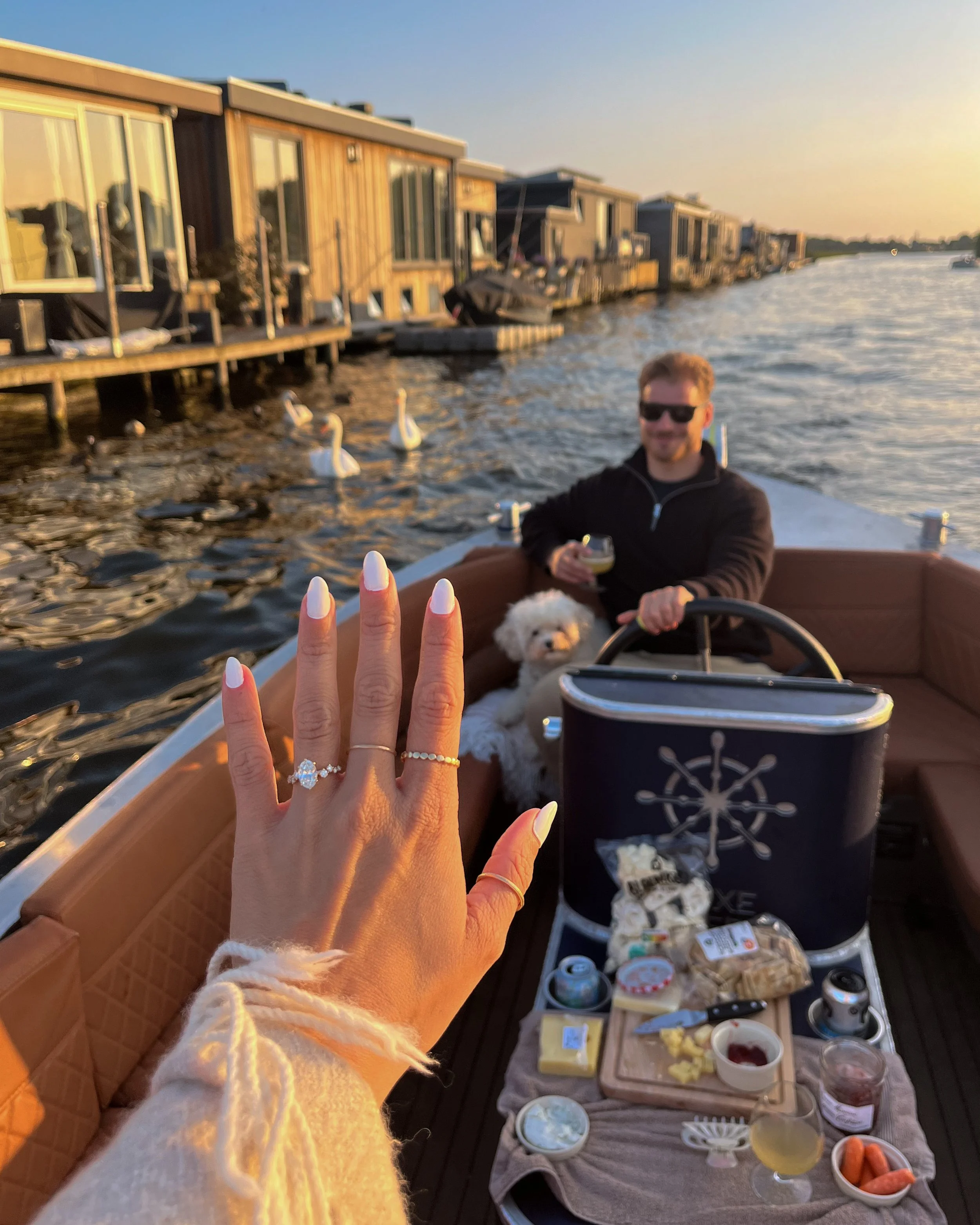 We’re Engaged! Sunset Canal Proposal