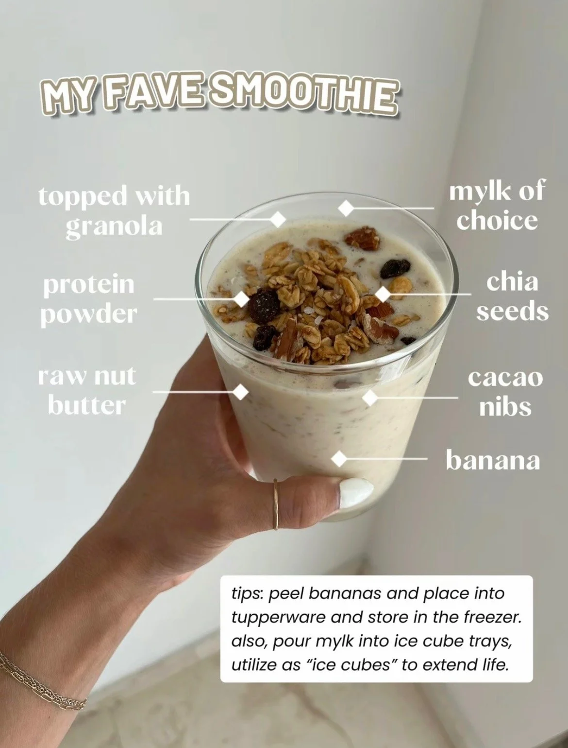 My “Go-To” Smoothie Recipe