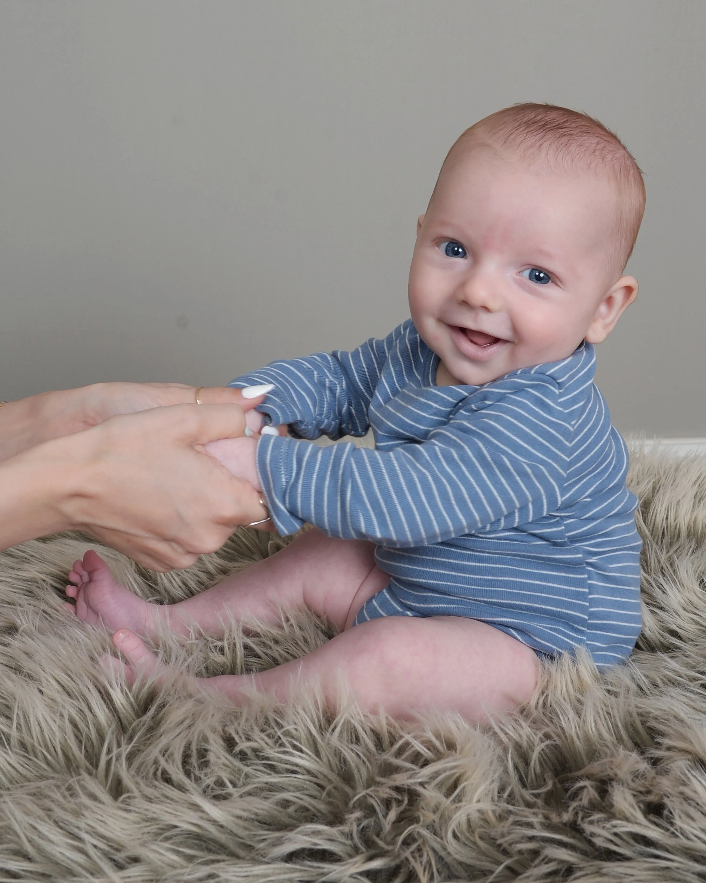 Hayes’ 3 Month Photos at JCPenny