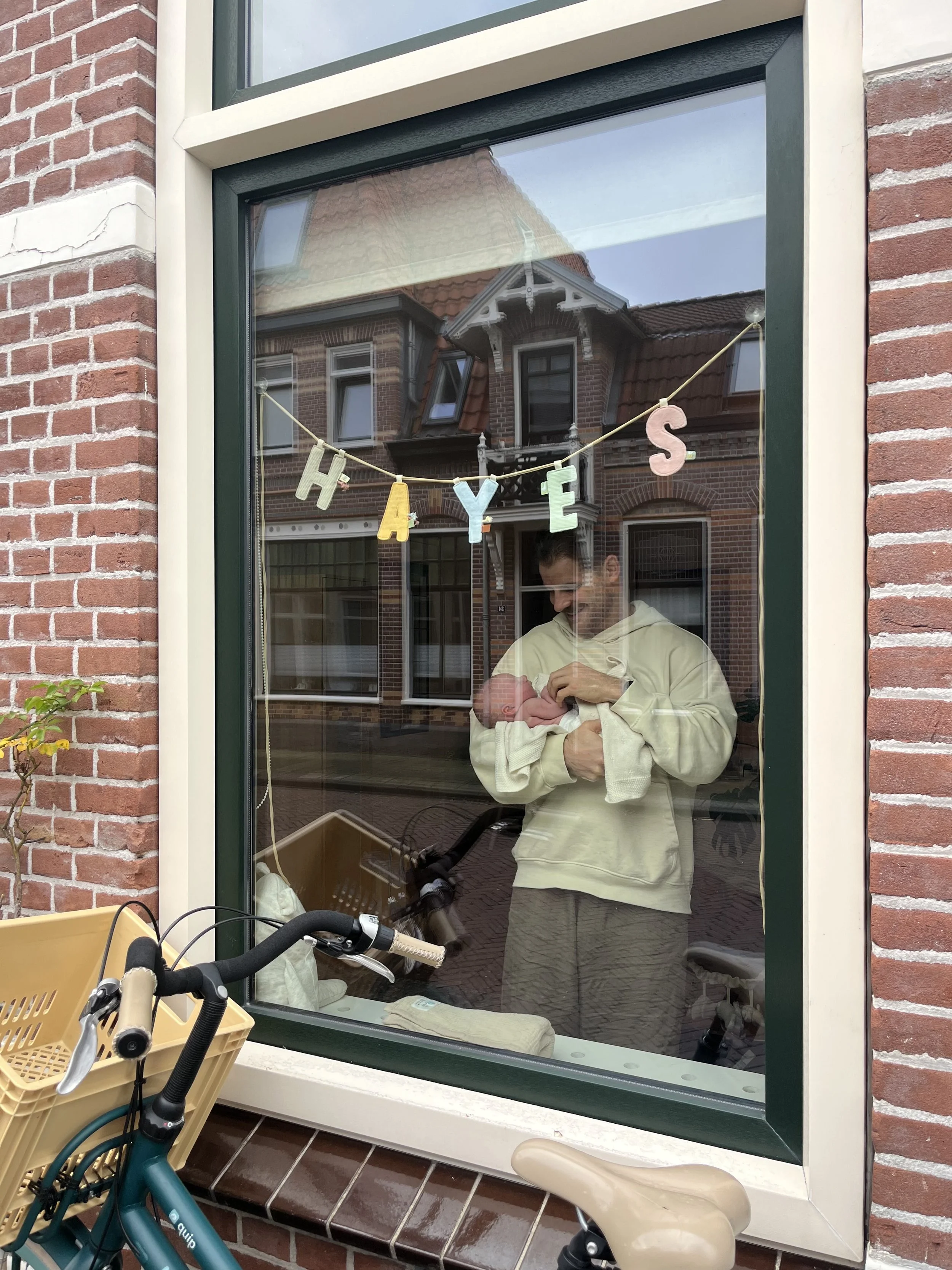 Window Letters H-A-Y-E-S