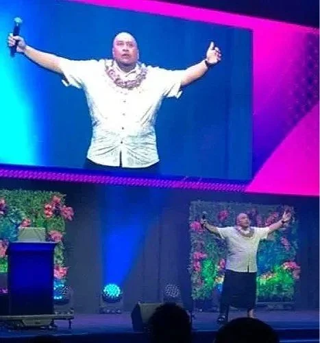 Brian Sagala during hosting of PBT Business Awards 2022.