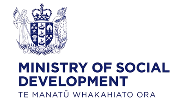 Ministry of Social Development logo.