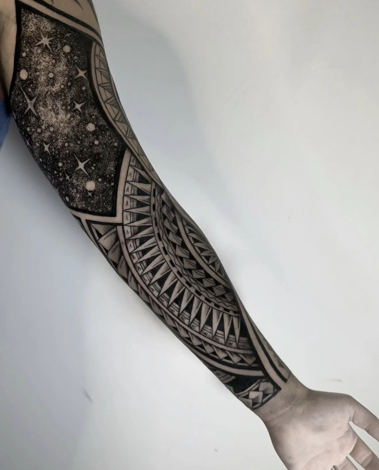 maori hand tattoo