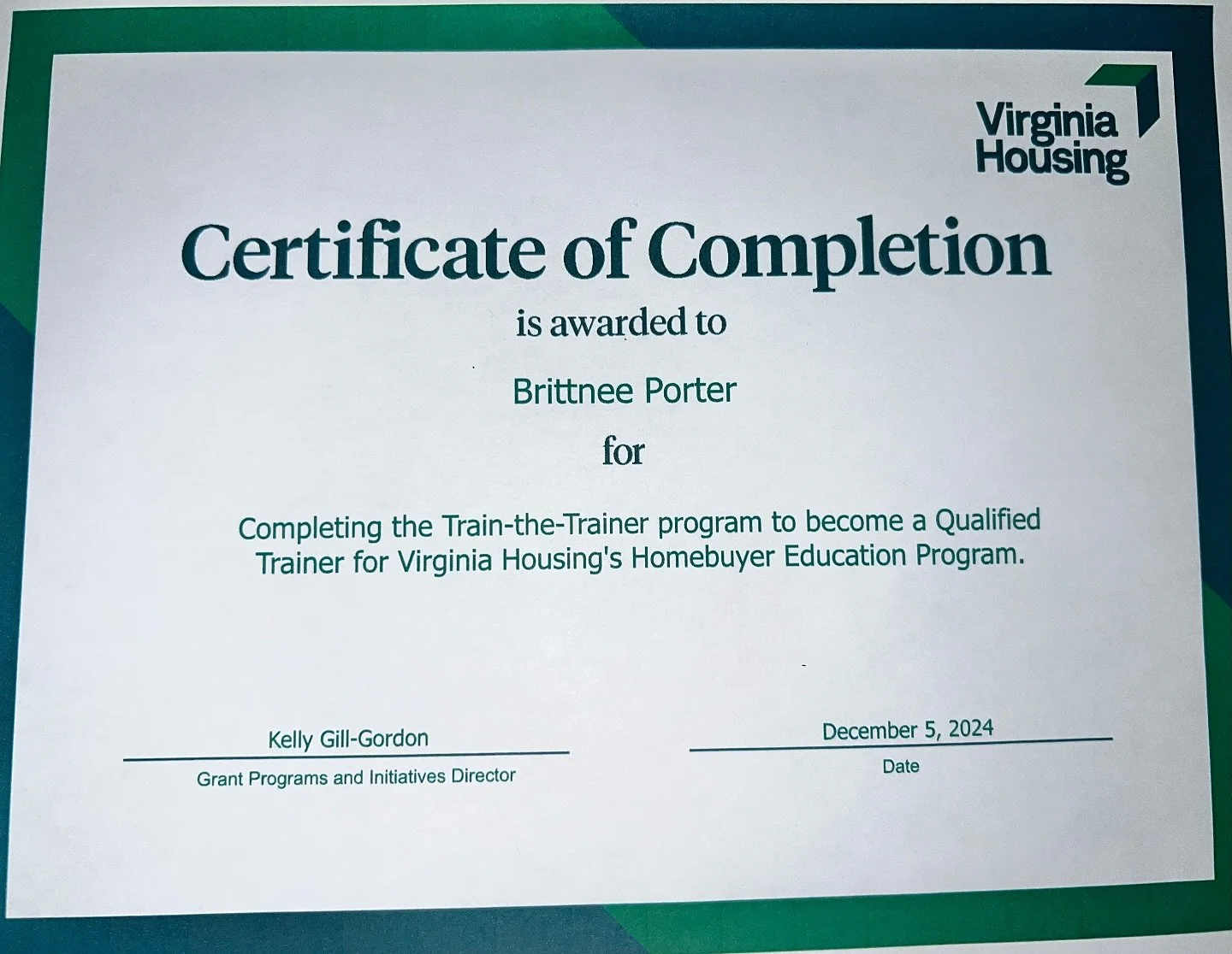 Luxury means access. And access starts with education

At the end of 2024, I became a Qualified Trainer with Virginia Housing&rsquo;s Homebuyer Education Program. I&rsquo;ve kept it quiet until now because I wanted this moment to be intentional, not 