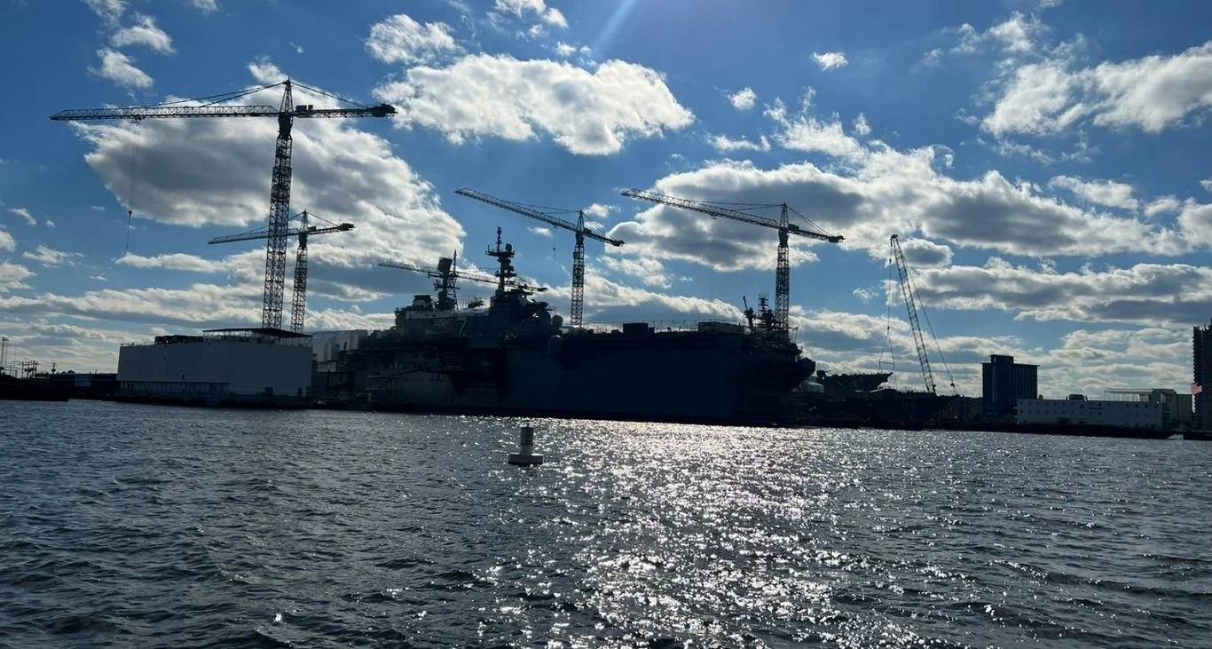 Hampton Roads naval ship representing the region’s rich maritime heritage, military presence, and waterfront lifestyle.