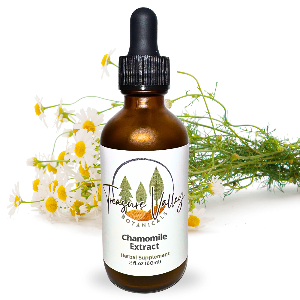 Chamomile Liquid Extract Herbal Tincture - 2 fl oz (60ml)