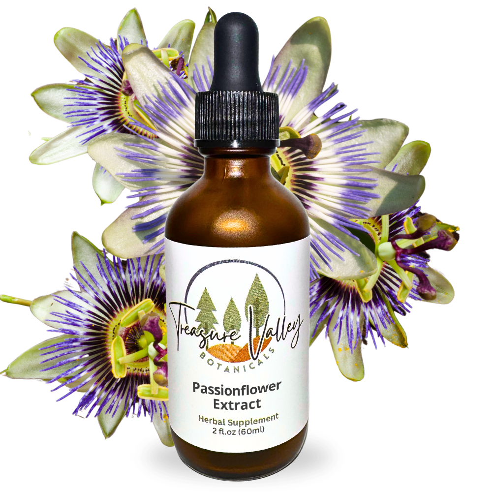 Passionflower Liquid Extract Herbal Tincture - 2 fl oz (60ml)