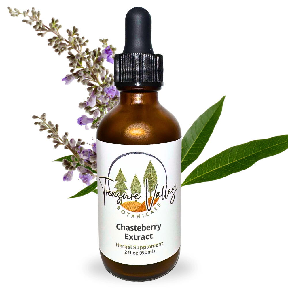Chasteberry (Vitex) Liquid Extract Herbal Tincture - 2 fl oz (60ml)