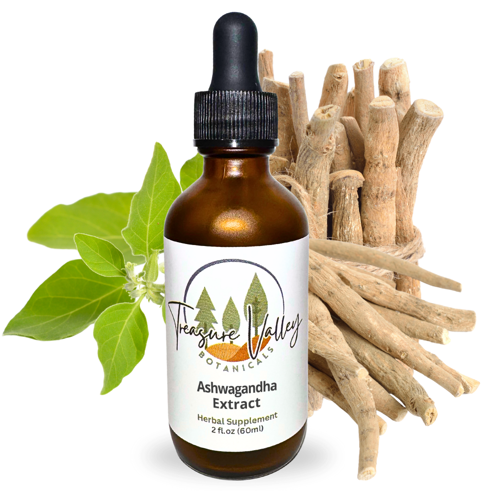 Ashwagandha Liquid Extract Herbal Tincture - 2 fl oz (60ml)